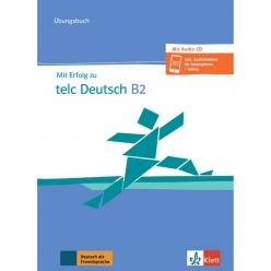 جلد کتاب Mit Erfolg zu telc Deutsch B2 Übungsbuch انتشارات Klett Sprachen
