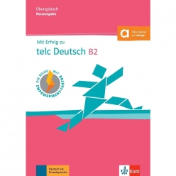 جلد کتاب Mit Erfolg zu telc Deutsch B2 Übungsbuch Neuauflage انتشارات Klett Sprachen