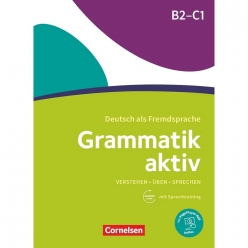 جلد کتاب Grammatik aktiv B2/C1 آموزش گرامر زبان آلمانی انتشارات Cornelsen