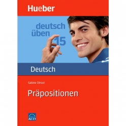 جلد کتاب Deutsch üben 15 Präpositionen A2-C1 انتشارات Hueber
