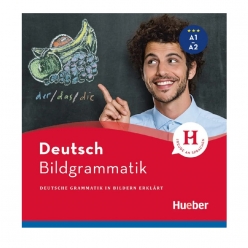 جلد کتاب گرامر آلمانی Bildgrammatik Deutsch انتشارات Hueber