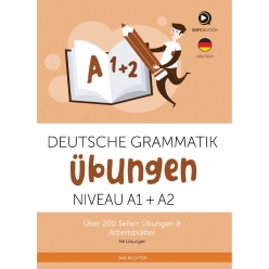 کتاب گرامر آلمانی Deutsche Grammatik Übungen A1 A2