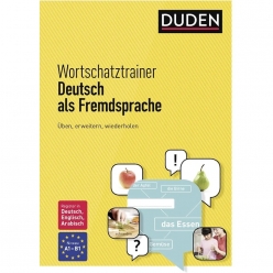 کتاب Duden Wortschatztrainer Deutsch als Fremdsprache A1 B1 آموزش واژگان آلمانی