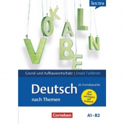 کتاب Grund- und Aufbauwortschatz Deutsch als Fremdsprache nach Themen آموزش واژگان آلمانی