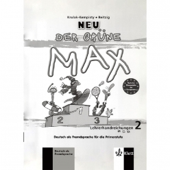کتاب معلم آلمانی کودکان Der Grüne Max 2 Neu Lehrerhandreichungen