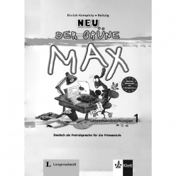 کتاب معلم آلمانی کودکان Der Grüne Max 1 Neu Lehrerhandreichungen