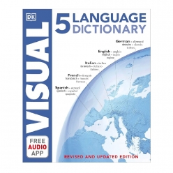 کتاب 5 Language Visual Dictionary دیکشنری 5 زبانه مصور رنگی