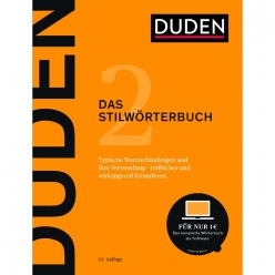 کتاب Duden Das Stilwörterbuch فرهنگ سبک و کاربرد زبان آلمانی