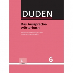 کتاب Duden Das Aussprachewörterbuch فرهنگ تلفظ زبان آلمانی