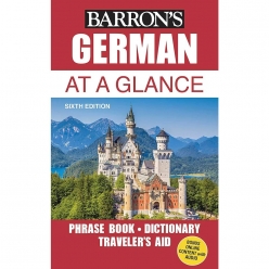 کتاب German At a Glance Foreign Language Phrasebook & Dictionary