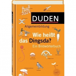 کتاب Duden Allgemeinbildung Wie heißt das Dingsda دیکشنری تصویری آلمانی