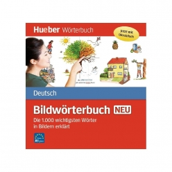 دیکشنری تصویری آلمانی Hueber Bildwörterbuch NEU 1000 واژه مهم سطح A1 plus