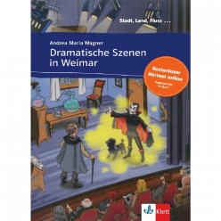 کتاب داستان آلمانی Dramatische Szenen in Weimar A2 B1 اثر Andrea Maria Wagner