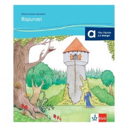 کتاب داستان آلمانی Rapunzel سطح A1