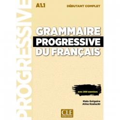 کتاب گرامر پروگرسیو فرانسه Grammaire Progressive du Français Débutant Complet A1.1
