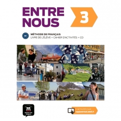 کتاب فرانسوی آدخ نو Entre nous 3 B1 آموزش زبان فرانسه