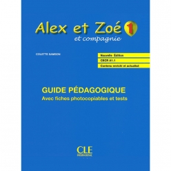کتاب معلم فرانسوی Alex et Zoé 1 Guide pédagogique آموزش زبان فرانسه کودکان
