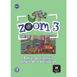 کتاب فرانسوی Zoom 3 A2.1 Cahier de français langue de scolarisation