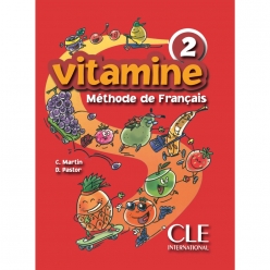 جلد کتاب آموزش زبان فرانسه Vitamine 2