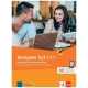 کتاب آلمانی کامپاس داف Kompass DaF C1.1؛ کتاب آموزش زبان آلمانی سطح C1.1 شامل آموزش چهار مهارت اصلی، واژگان پیشرفته، گرامر و تمرین‌های کاربردی برای آمادگی آزمون‌های Goethe-Zertifikat C1، telc Deutsch C1 و TestDaF.