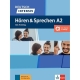 جلد کتاب Deutsch Intensiv Hören & Sprechen A2 انتشارات Klett برای تقویت مهارت شنیداری و مکالمه زبان آلمانی