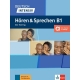 جلد کتاب Deutsch Intensiv Hören & Sprechen B1 انتشارات Klett برای تقویت مهارت شنیداری و مکالمه زبان آلمانی