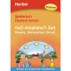 کتاب آلمانی کودکان DaZ-Arbeitsheft Zeit Monate Jahreszeiten und Uhrzeit