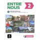 کتاب فرانسوی آدخ نو Entre nous 2 A2 آموزش زبان فرانسه سطح A2
