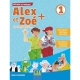 کتاب فرانسوی Alex et Zoé + 1 آموزش زبان فرانسه کودکان سطح A1.1
