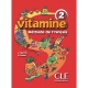 جلد کتاب آموزش زبان فرانسه Vitamine 2